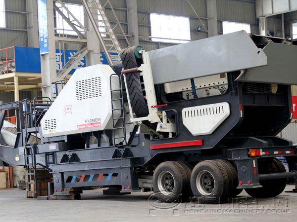 紅星牌移動(dòng)破碎站廠(chǎng)家