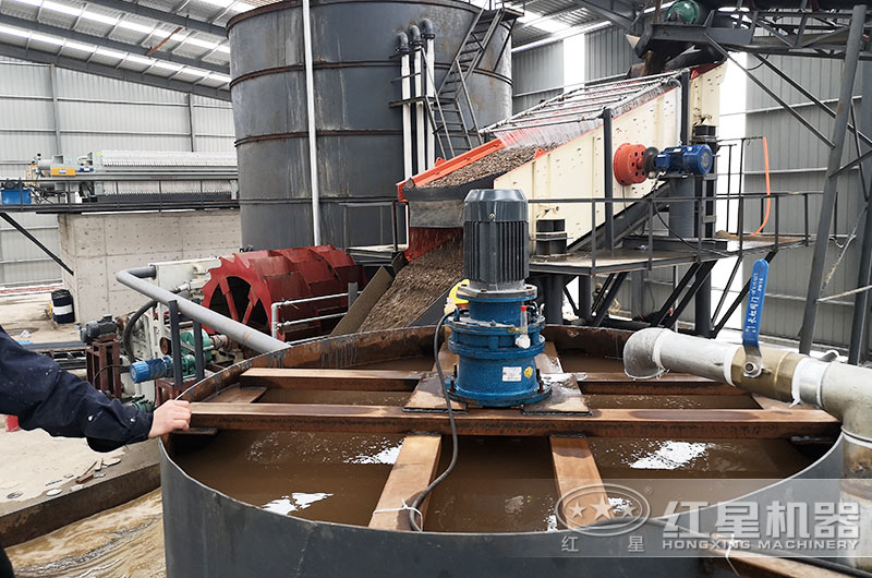 水洗砂生產(chǎn)線圖片 水洗砂生產(chǎn)線圖片