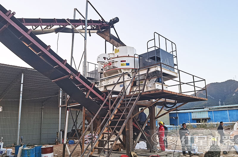 廣東客戶vsi新型制砂機(jī)工作現(xiàn)場(chǎng) 廣東客戶vsi新型制砂機(jī)工作現(xiàn)場(chǎng)