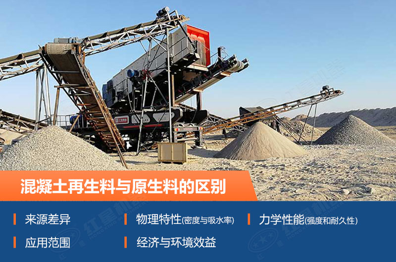 混凝土再生料與原生料的區(qū)別_混凝土再生料粉碎機(jī)價格