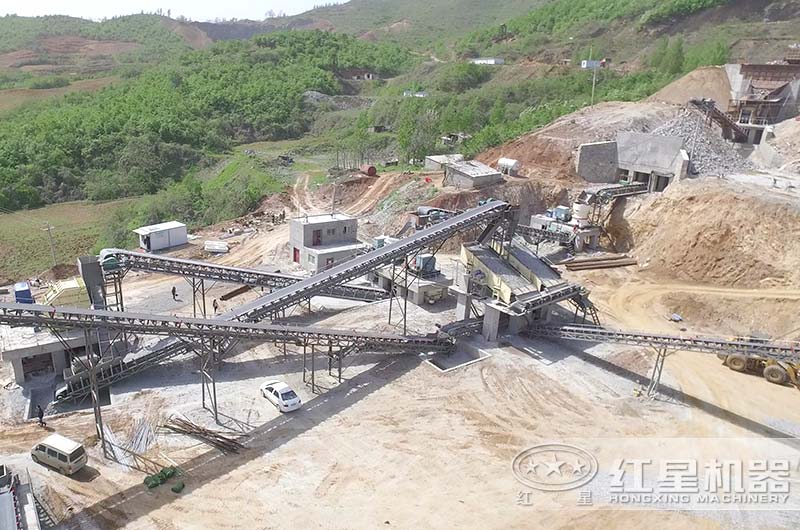 年產(chǎn)100萬噸砂石骨料生產(chǎn)線多少錢？