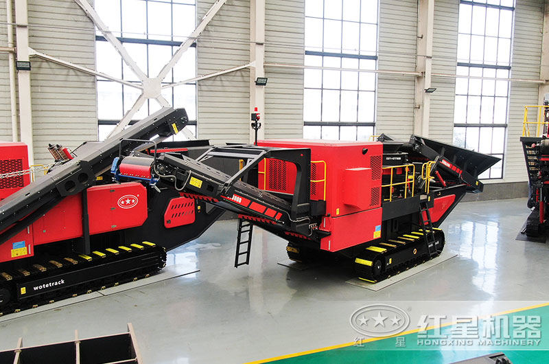 履帶式移動(dòng)破碎站圖片 履帶式移動(dòng)破碎站圖片