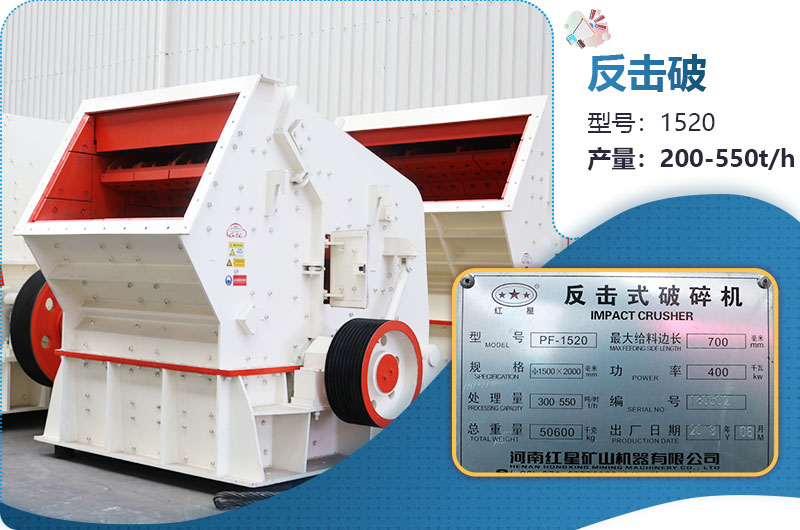 1520反擊破每小時產量多少？有多重？各項參數介紹