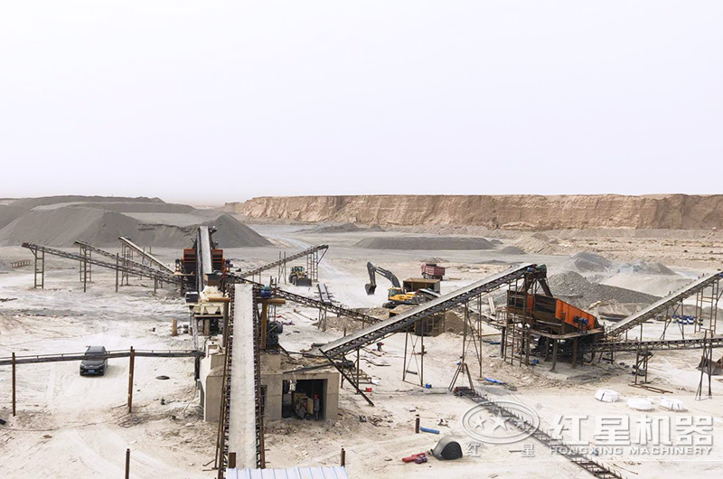 白云石制砂生產(chǎn)線價格多少？附工藝流程圖