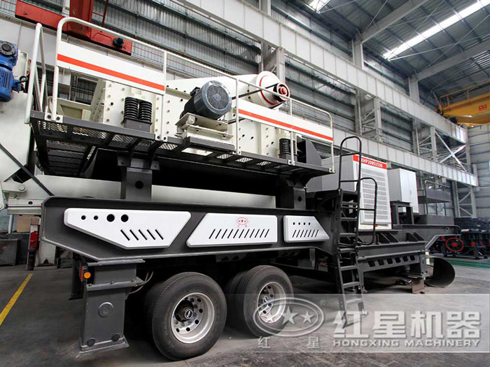 小型車(chē)載移動(dòng)石料破碎機(jī)_小投資，大收益