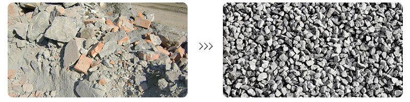 混凝土粉碎后能做什么？與您選用的混凝土破碎機有很大關系