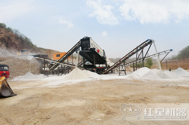 投資一個時產(chǎn)一二百噸的流動破碎生產(chǎn)線石子廠需要多少錢？