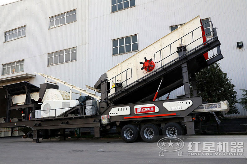 流動破碎石子機生產(chǎn)線全套多少錢？(附現(xiàn)場作業(yè)圖片及視頻)