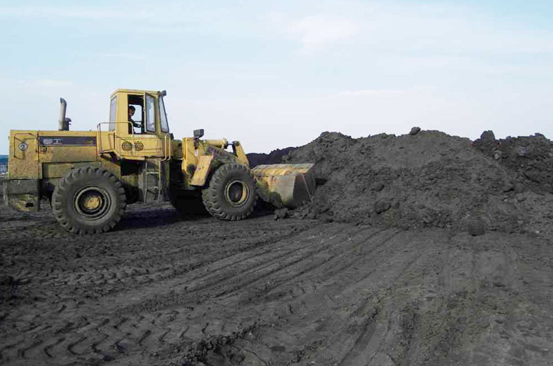 濕煤泥怎么破碎？選用這款800型立式破碎機(jī)還不錯(cuò)