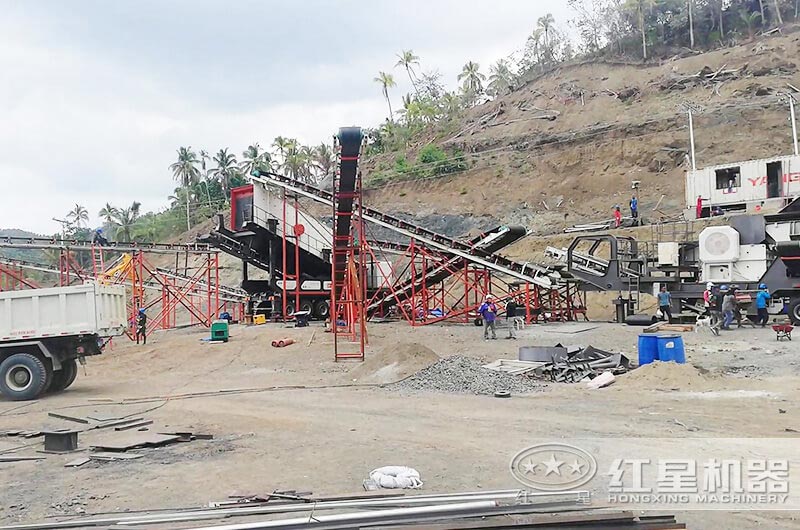 石子、沙子廠打石頭設備投入成本是多少錢