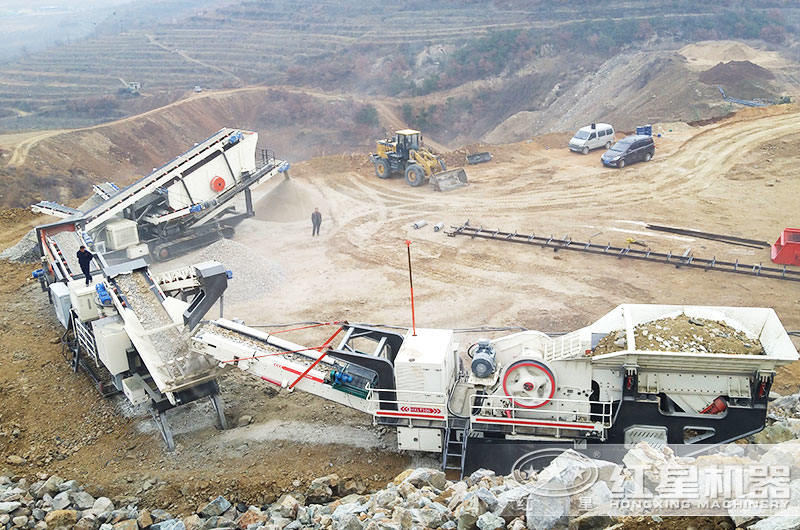 移動磕石一體機(jī)器價格是多少，哪里有賣？