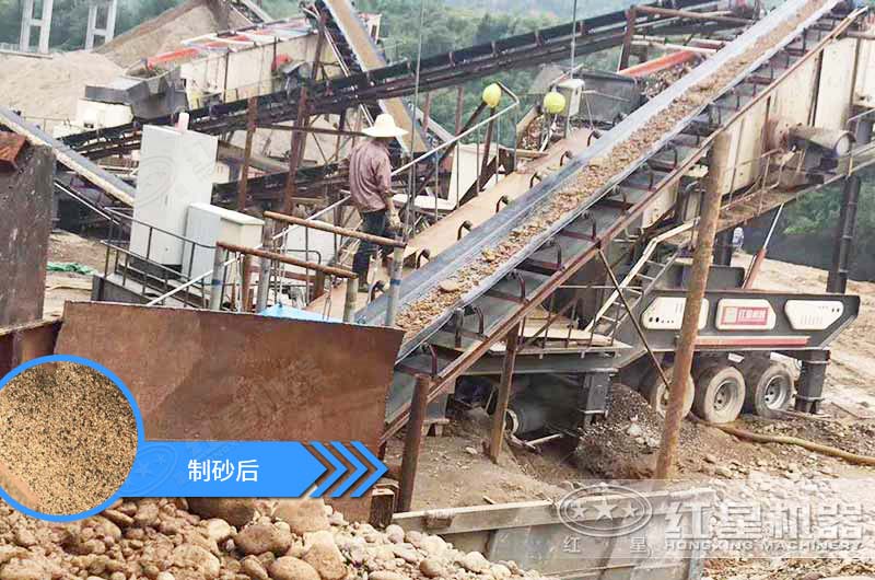 石頭制砂機(jī)制出的沙能用嗎？一臺設(shè)備多少錢（內(nèi)附生產(chǎn)現(xiàn)場視頻）