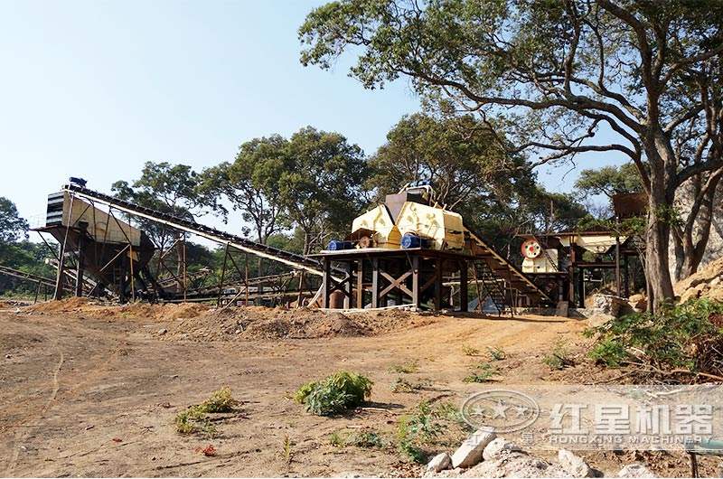 大型砂石骨料生產(chǎn)線需要哪些設(shè)備？有沒(méi)有設(shè)計(jì)圖