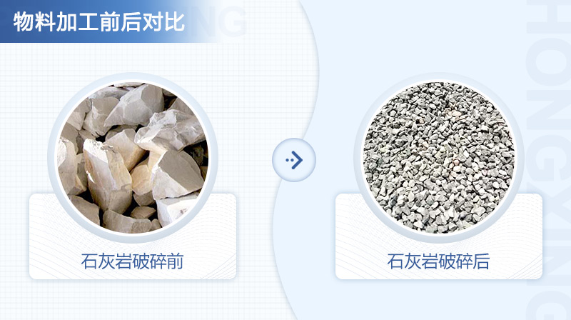 處理石灰?guī)r的日產(chǎn)500方砂石生產(chǎn)線機器怎樣配？