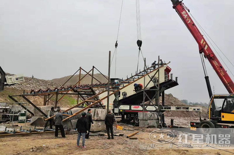 時(shí)產(chǎn)150T左右的河卵石移動(dòng)式制砂機(jī)單價(jià)是多少？能不能分期付款？