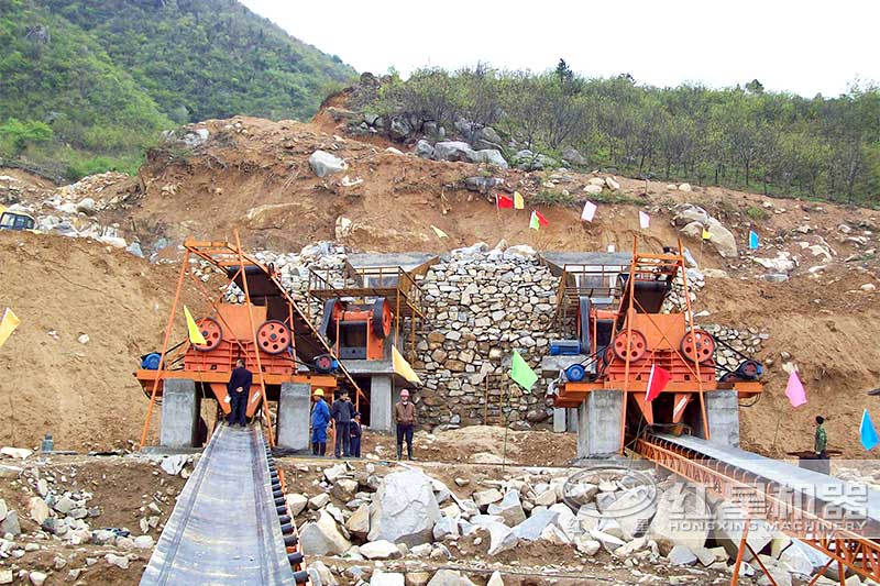 廢棄混凝土再生石子線多少錢一套？鋪路石子一立方價(jià)格多少？